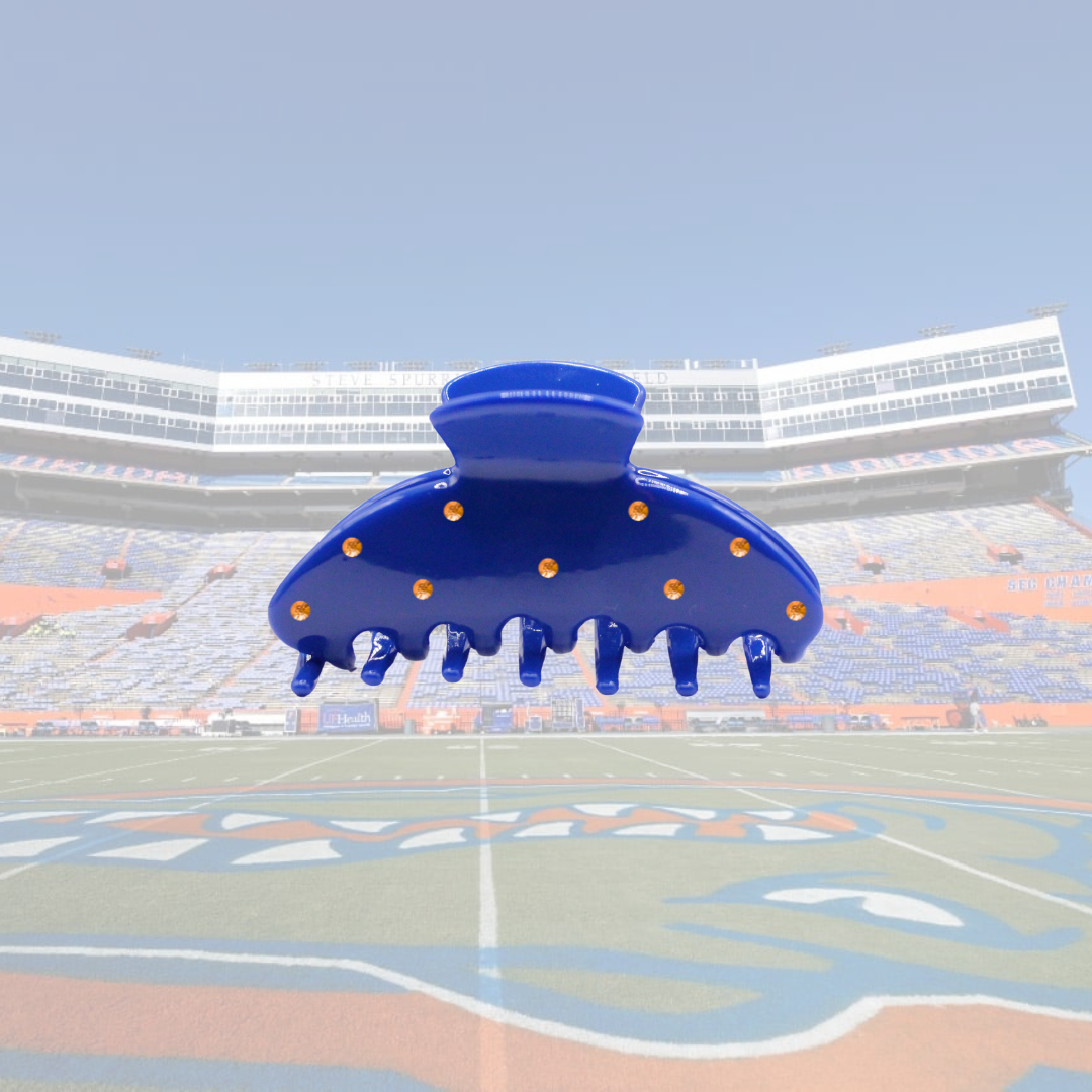 gators bejeweled little girl claw