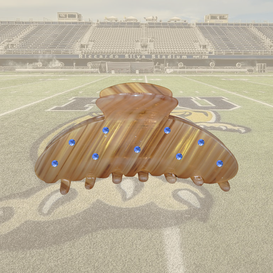 panthers bejeweled big girl claw