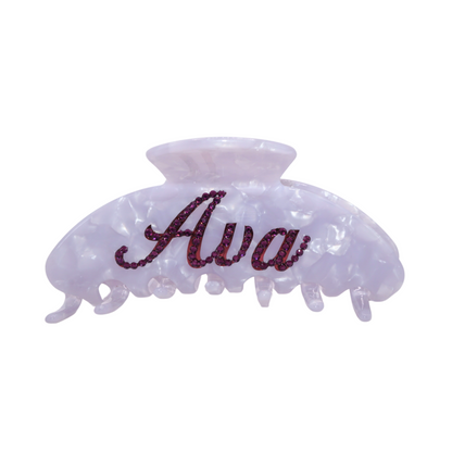 custom double sided big girl claw clip