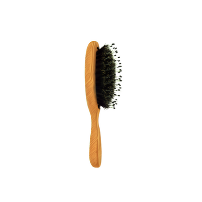 mini custom wooden hair brush